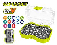 62 ცალი ხრახნიანი თავაკების ნაკრები - Thumbnail 2