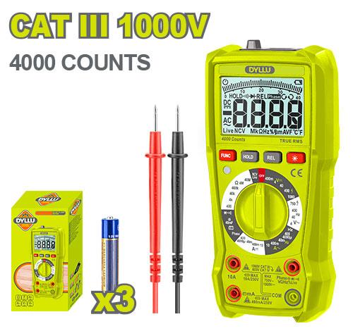 ციფრული მულტიმეტრი 1000V - Image 1