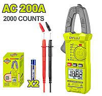 ციფრული AC დენის დამჭერი მრიცხველი 200A