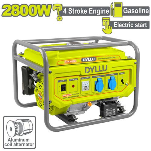 გენერატორი ბენზინზე 2800 W ელექტრო სტარტით - Image 1