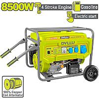 გენერატორი ბენზინზე 8500 W ელექტრო სტარტით - Thumbnail 2