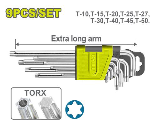 ვარსკვლავა ექვსკუთხრა სახრახნისის ნაკრები   9 ცალიანი - Image 1