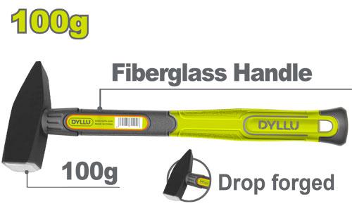 ჩაქუჩი 100გრ, ბოჭკოვანი ტარით - Image 1