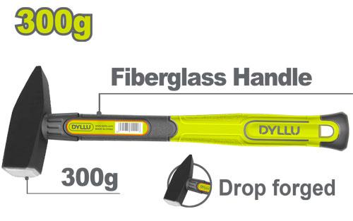 ჩაქუჩი 300გრ, ბოჭკოვანი ტარით - Image 1