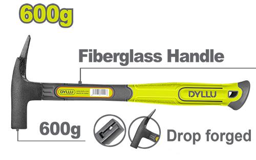 ჩაქუჩი 600გრ, ბოჭკოვანი ტარით - Image 1