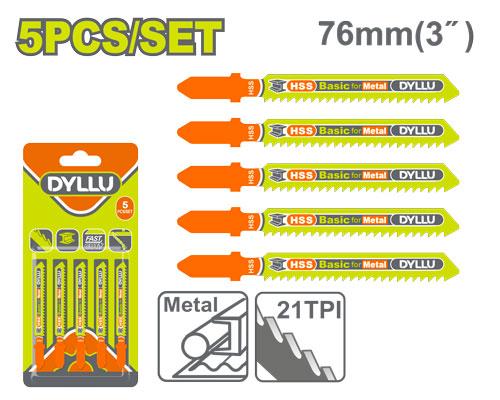 ბეწვა ხერხის მეტალის საჭრელი პირები 5ც 50მმ - Image 1