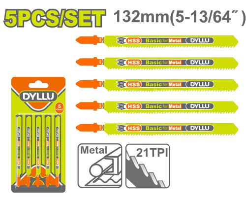 ბეწვა ხერხის მეტალის საჭრელი პირები 5ც 110მმ - Image 1