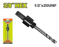 მეტალის საჭრელის თავაკი 3/8