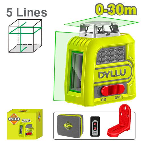 ლაზერი თვითსწორებადი 5 ხაზიანი  360გრადუსი  (მწვანე ლაზერის სხივები) - Image 1