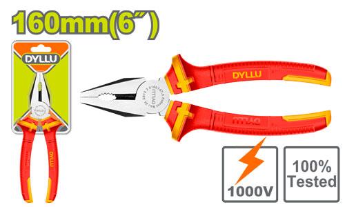 ელექტრიკოსის ბრტყელტუჩა 1000ვ 160მმ - Image 1