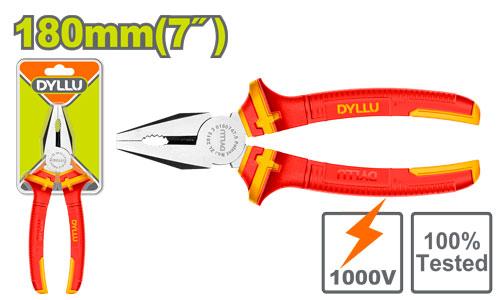 ელექტრიკოსის ბრტყელტუჩა 1000ვ 180მმ - Image 1