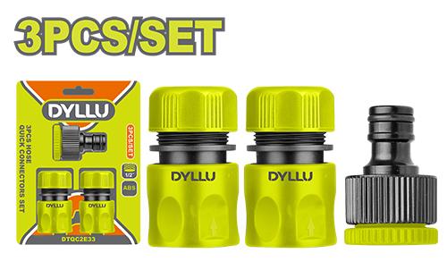 3 ცალი შლანგის სწრაფი კონექტორების ნაკრები - Image 1