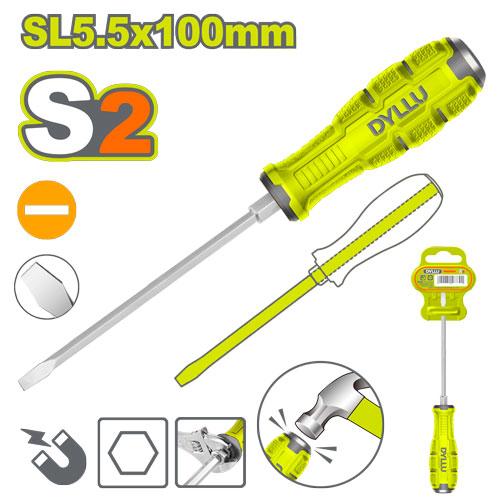 დარტყმითი სახრახნისი SL5.5x100მმ - Image 1