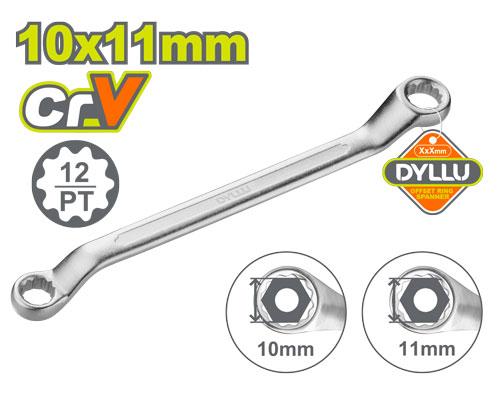 ოფსეტური რგოლის ქანჩი 10X11მმ - Image 1