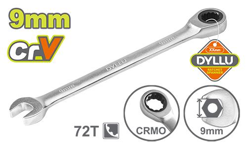 ხრუტუნა ქანჩის გასაღები 9მმ - Image 1