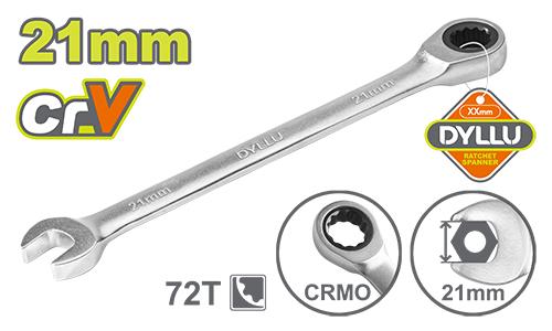 ხრუტუნა ქანჩის გასაღები  21მმ - Image 1