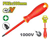 ელექტრიკოსის სახრახნისი 1000ვ, PH2x100მმ