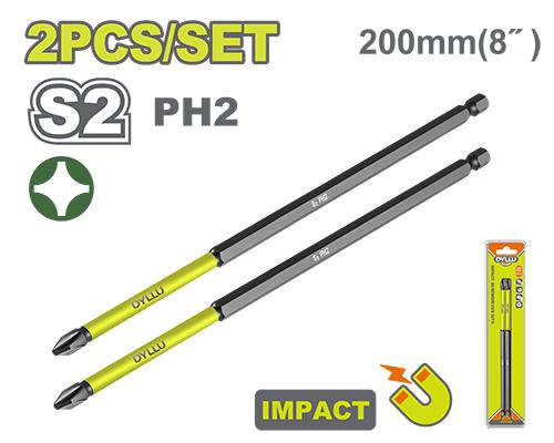 დარტყმითი ხრახნიანი PH2 200მმ - Image 1