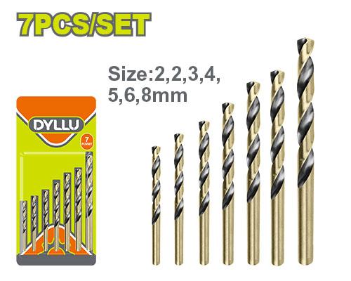 ბურღის პირების (ლითონის) ნაკრები, 7 ნაჭრ - Image 1