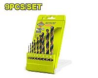 ბურღის პირების  ნაკრები, 9 ცალი