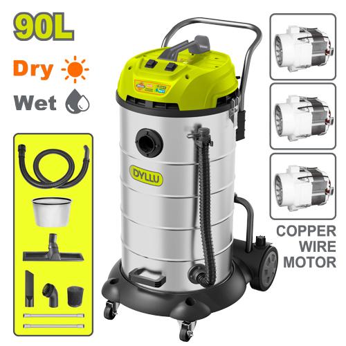 სამშენებლო მტვერსასრუტი 90ლ 3600W - Image 2