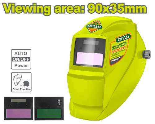 ავტომუქებადი შემდუღებლის ნიღაბი 90*35მმ - Image 1