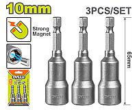 3 ცალი მაგნიტური ხრახნის ნაკრები 10მმ  გრძელი