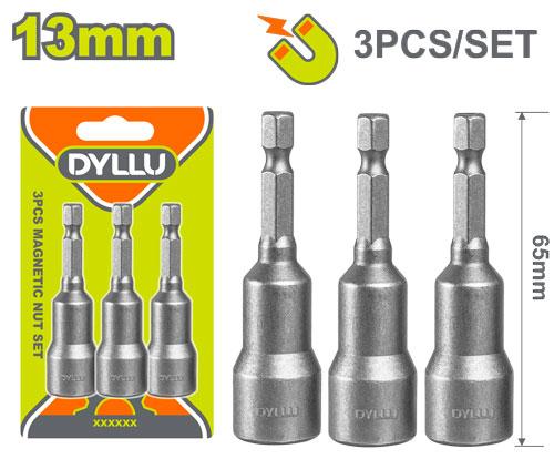 3 ცალი მაგნიტური ხრახნის ნაკრები 13მმ  გრძელი - Image 1