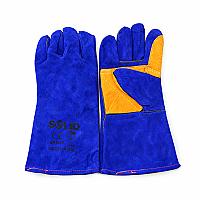 შემდუღებლის ხელთათმანი ლურჯი