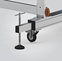 ალუმინის კიბე-ხარაჩო 2X2.5 - Thumbnail 4