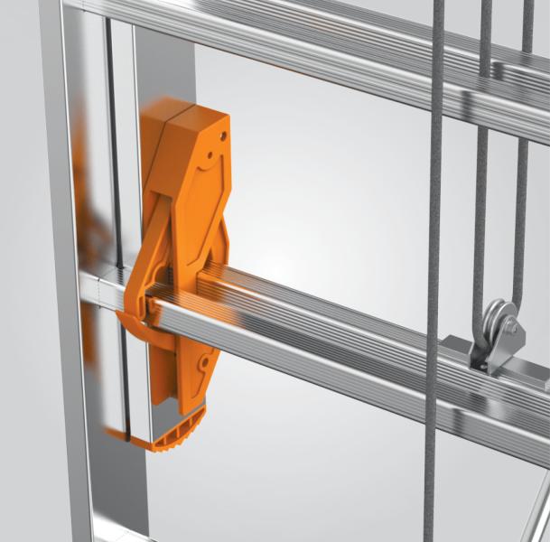 ალუმინის კიბე-ხარაჩო 2X5 - Image 2