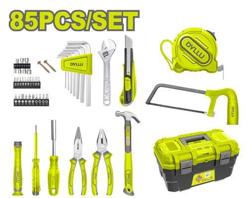 DYLLU  85 ცალიანი ხელის ხელსაწყოების ნაკრები DTHS3B85 - Image 1