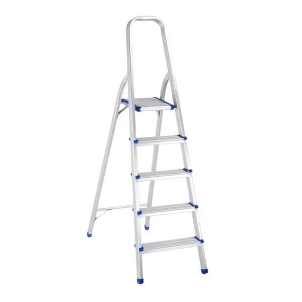 Aluminum ladder 4+1 - Image 1