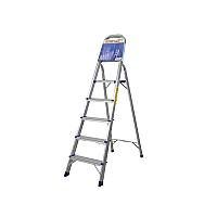 Aluminum ladder 4+1 - Thumbnail 2