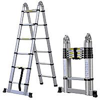 ორმხრივი ტელესკოპური კიბე 4მ (2x4) - Thumbnail 5