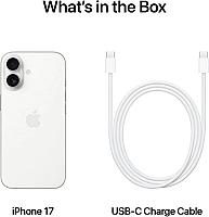 Apple iPhone 17 E-sim (8GB/256GB) White  - Thumbnail 3