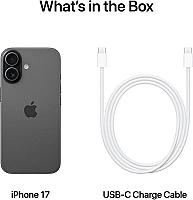 Apple iPhone 17 Single Sim (8GB/256GB) Black - Thumbnail 2