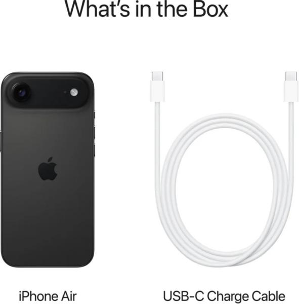 Apple iPhone Air E-sim (12GB/256GB) Space Black - Image 3