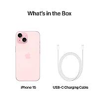 Apple iPhone 15 Single Sim (6GB/128GB) Pink - Thumbnail 3