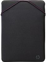 HP Reversible Protective 15.6" Mauve Laptop Sleeve (2F1W8AA) - Thumbnail 1