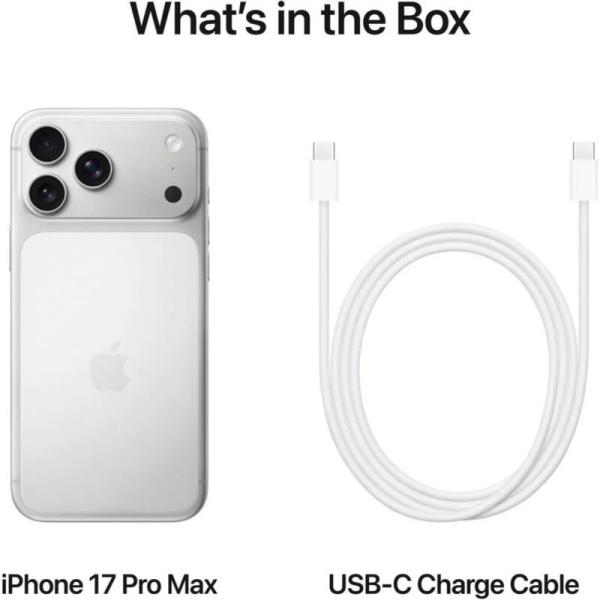 Apple iPhone 17 Pro Max Single Sim (12GB/256GB Silver - Image 2