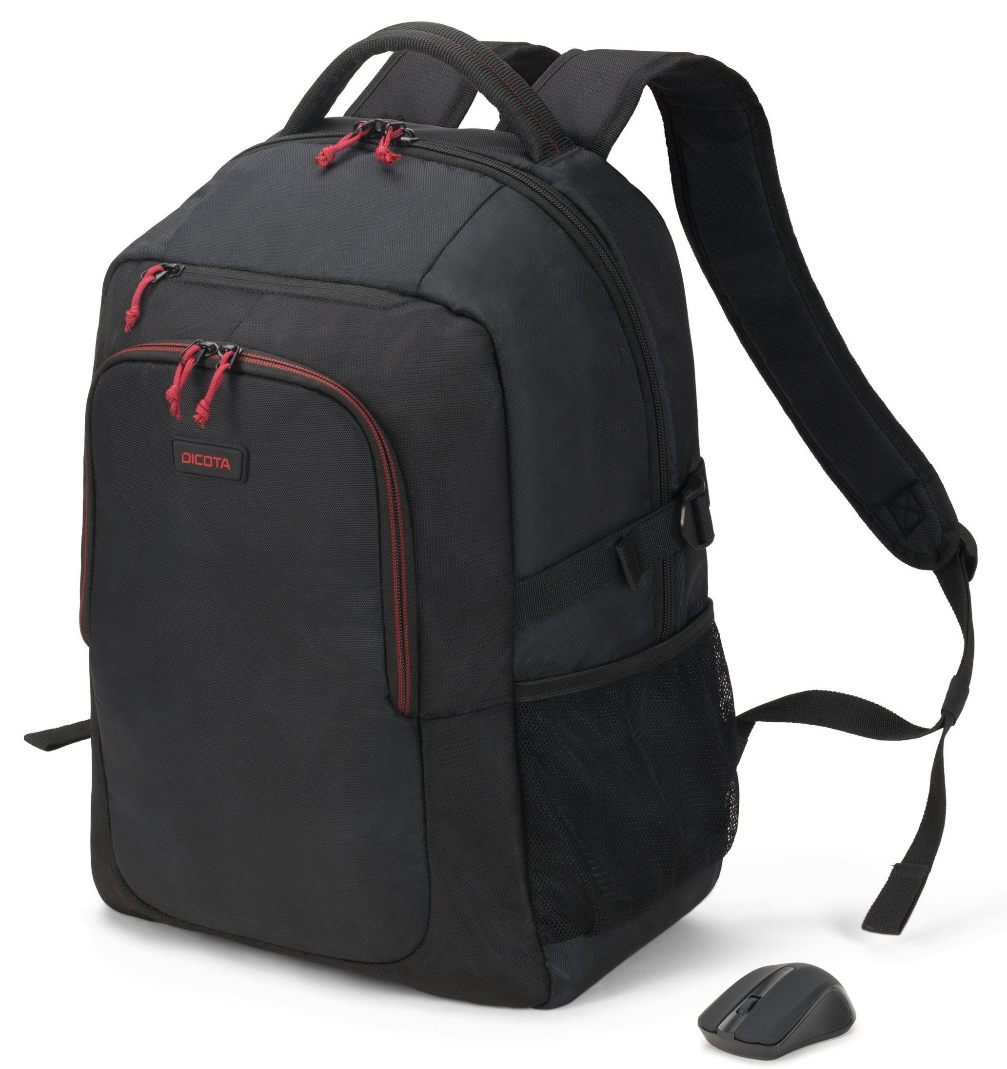 Dicota Backpack GAIN Wireless Mouse Kit 15.6" - Black