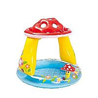 102cm X 89cm Inflatable Pool with Slide INTEX 57114