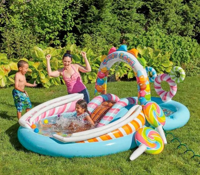 2.95cm x 1.91cm x 1.30cm Inflatable Pool Ride INTEX 57149 - Image 1