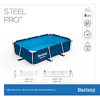 3.00 x 2.01 x 66cm კარკასული აუზი Bestway 56404 - Thumbnail 3