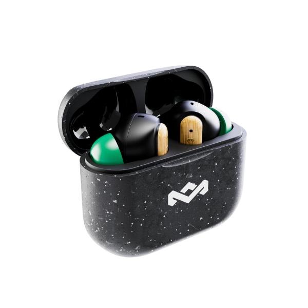 House of Marley Little Bird TWS Exec Earbuds - Black (EM-JE123-SB