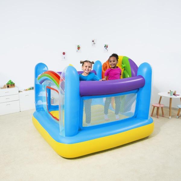 Inflatable trampoline 175.3 x 137.2 x 172.7 cm Besrway 52269 - Image 3