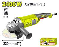კუთხსახეხი 230MM 2400W DTAG852401