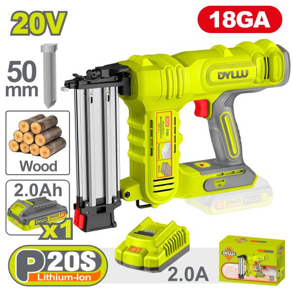 Li-Ion ელექტრო სტეპლერი 20V 50mm  DTBJ2308 - Image 1
