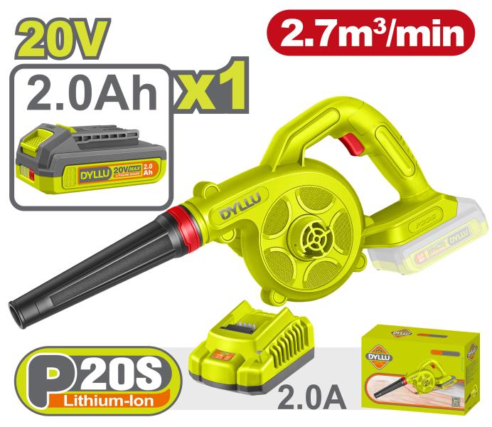 Li-Ion ჰაერის დამბერი 20V 2.7m3 DTBLP5521 - Image 1